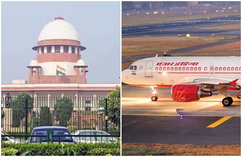 सुप्रीम कोर्ट ने एयर इंडिया को अगले 10 दिन तक कोरोना महामारी के दौरान एयरक्राफ्ट में तीनों सीटों पर यात्रियों को बिठाने की मंजूरी दे दी है।