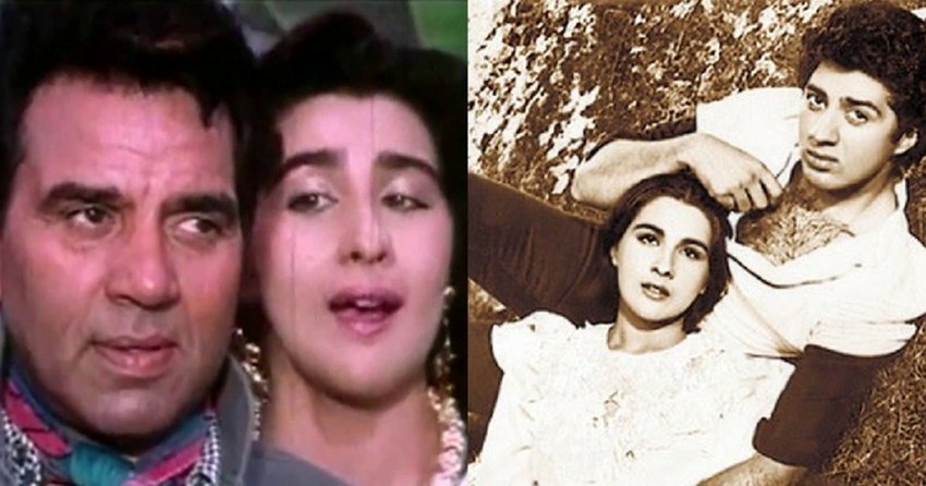 अमृता सिंह ने अपना फिल्मी करियर सनी देओल के साथ शुरू किया था। बाद में वह धर्मेंद्र के साथ भी एक फिल्म में रोमांस करती नजर आईं।