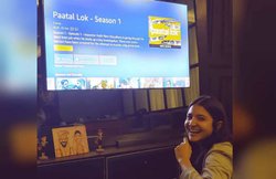 अनुष्का शर्मा ने की ‘पाताल लोक’ देखने की अपील; टीवी के नीचे दिखे विराट कोहली, जैकलीन ने किया ट्रोल
