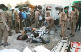 Auraiya accident