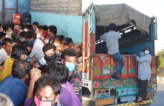 ‘न काम, न ही खाना, क्या भूखे मरेंगे?’, धारावी से ट्रक में ठसाठस भर यूपी लौट रहे प्रवासी मजदूरों का दर्द; बोले- हमारी पूछने कोई नहीं आता