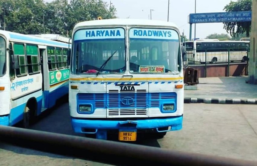 खट्टर सरकार आज से शुरू करेगी रोडवेज बस सेवाएं। 