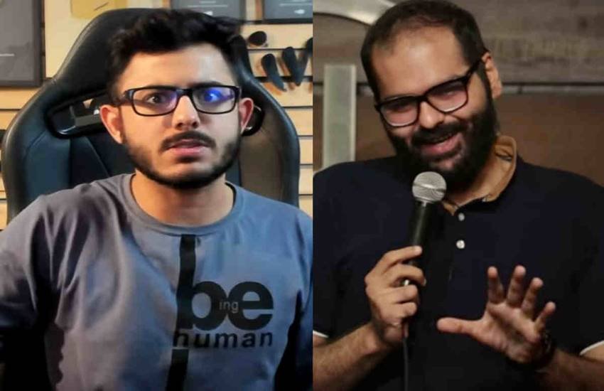 tiktok vs youtube: कैरीमिनाती और कुणाल कामरा। (सोर्स - सोशल मीडिया)