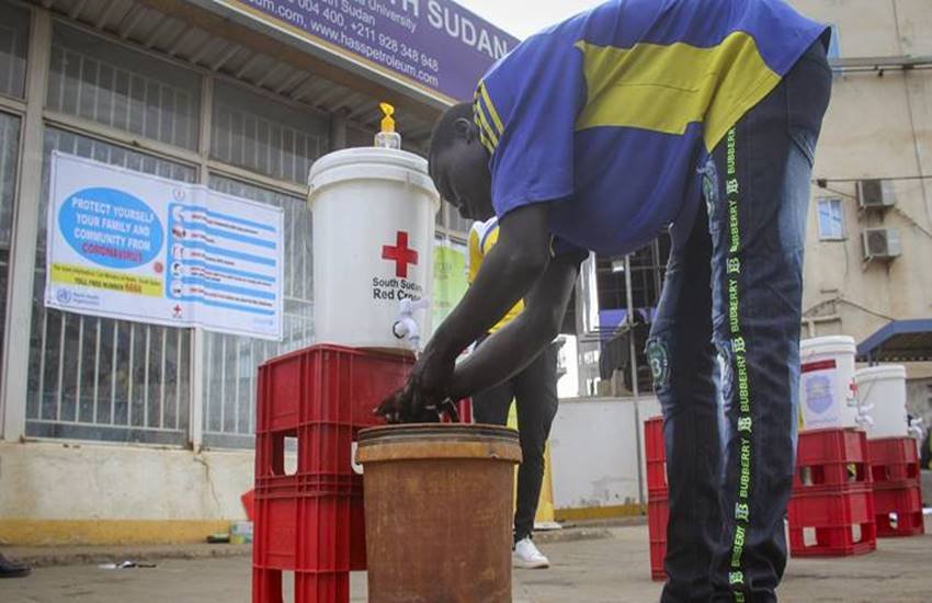 दक्षिण सूडान में हुई कोविड-10 के मरीजों की पुष्टि दक्षिण सूडान में हुई कोविड-10 के मरीजों की पुष्टि