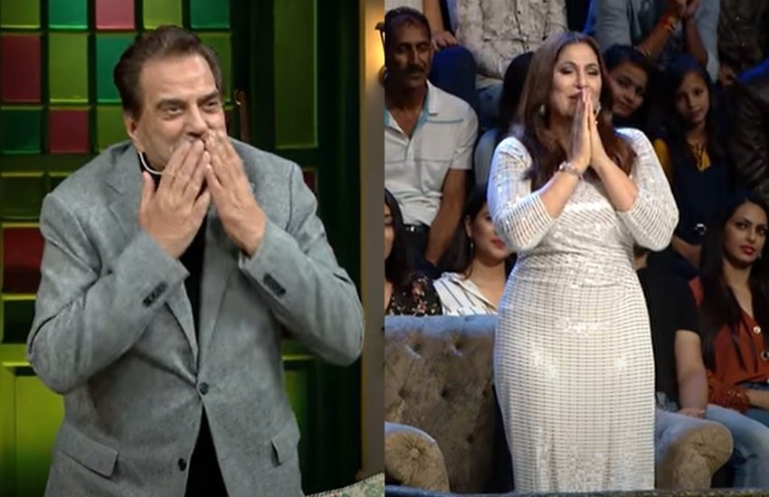 The kapil Sharma Show, Kapil Sharma, archana pooran singh, dharmendra, archana pooran singh fan moment with dharmendra, Sunny deol, The kapil Sharma Show cast, The kapil Sharma Show episdoe, sunny deol in kapil sharma show, Kapil sharma shares an old incident, tkss, tkss cast, tkss episode, bollywood news in Hindi, Entertainment news in hindi, द कपिल शर्मा शो