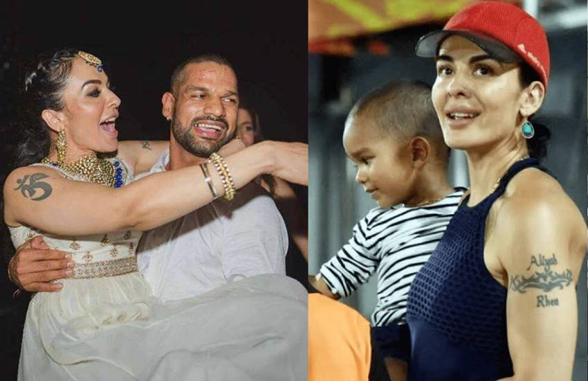 धवन और आयशा 30 अक्टूबर, 2012 को विवाह बंधन में बंध गए। (सोर्स- सोशल मीडिया)