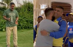 VIDEO: MS Dhoni ने दाढ़ी को लेकर की थी सुरेश रैना की खिंचाई, अब खुद की दाढ़ी दिख रही सफेद