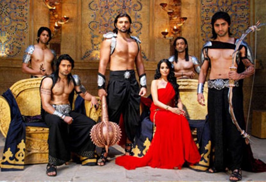 एकता कपूर के शो महाभारत में अनीता हसनंदानी मॉडर्न द्रौपदी के किरदार में दिखी थीं।