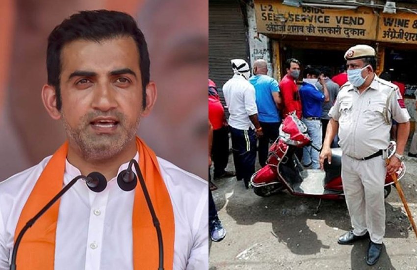 पूर्वी दिल्ली से बीजेपी सांसद गौतम गंभीर ने शराब की दुकानों के बाहर जमा भीड़ पर नाराजगी जाहिर की है। पूर्वी दिल्ली से बीजेपी सांसद गौतम गंभीर ने शराब की दुकानों के बाहर जमा भीड़ पर नाराजगी जाहिर की है।