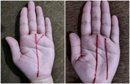 palmistry, palmistry line, palmistry life line, luck line in hand, lucky people, astrology, lucky people according to astrology, palm reading, hand line prediction, future prediction,