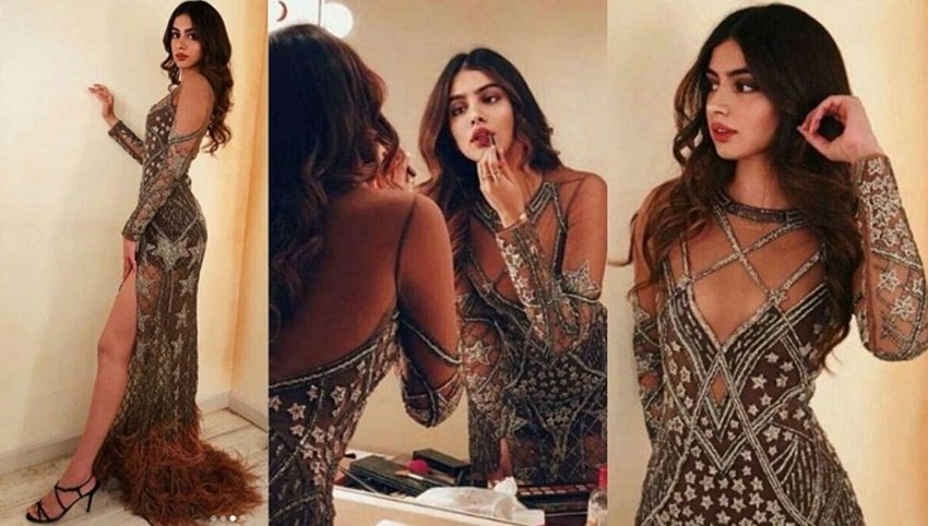 खुशी कपूर श्रीदेवी की छोटी बेटी हैं। खुशी सूरत से तो मां से बहुत ज्यादा नहीं मिलतीं लेकिन स्टाइल औऱ ग्लैमर में वह किसी मामले में श्रीदेवी से कम नहीं हैं।