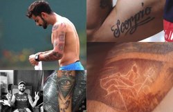 विराट कोहली ने सिर्फ फैशन में नहीं बनवाए हैं शरीर पर इतने टैटू, जानिए हर एक के पीछे की क्या है कहानी