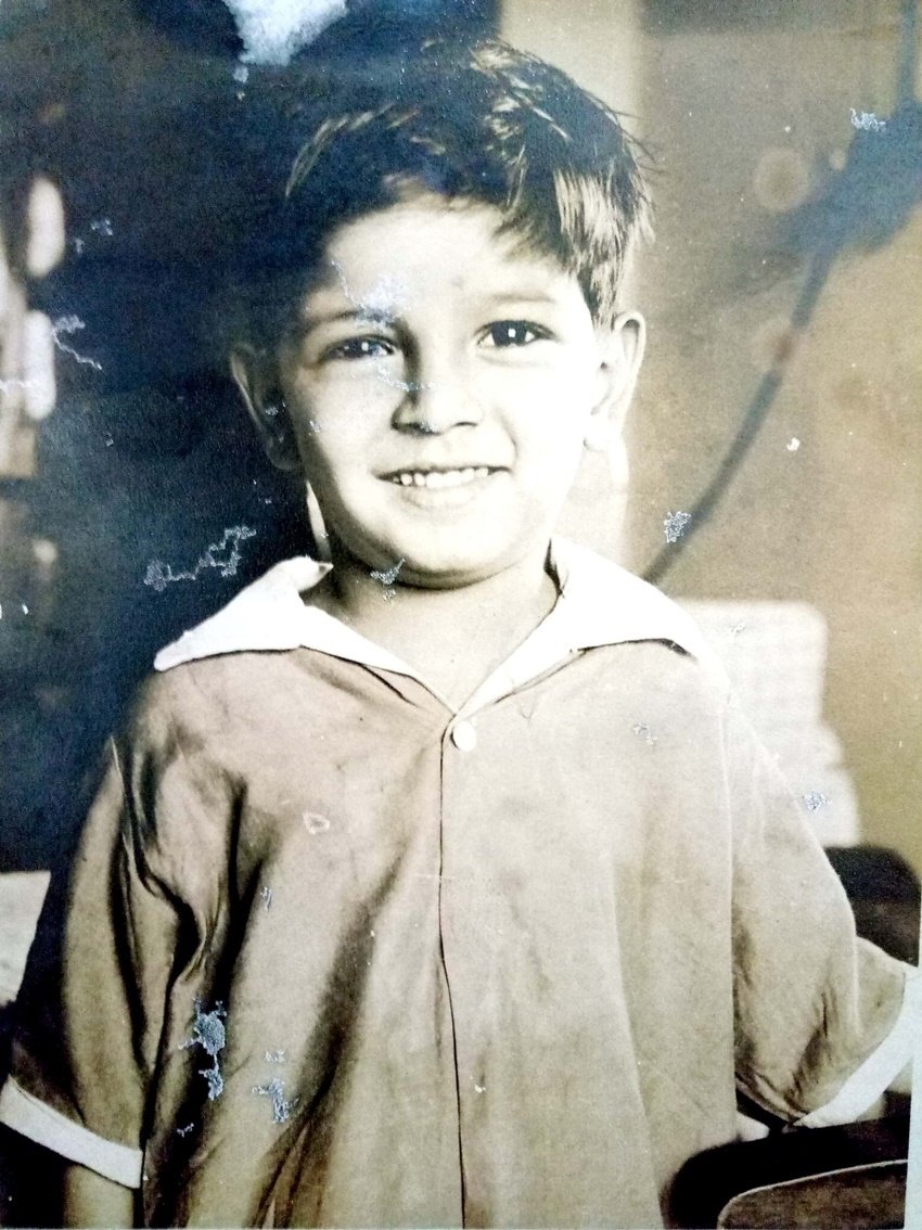 सुनील लहरी की यह तस्वीर तब की है जब वह 5 साल के थे।