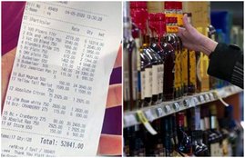 liquor sale