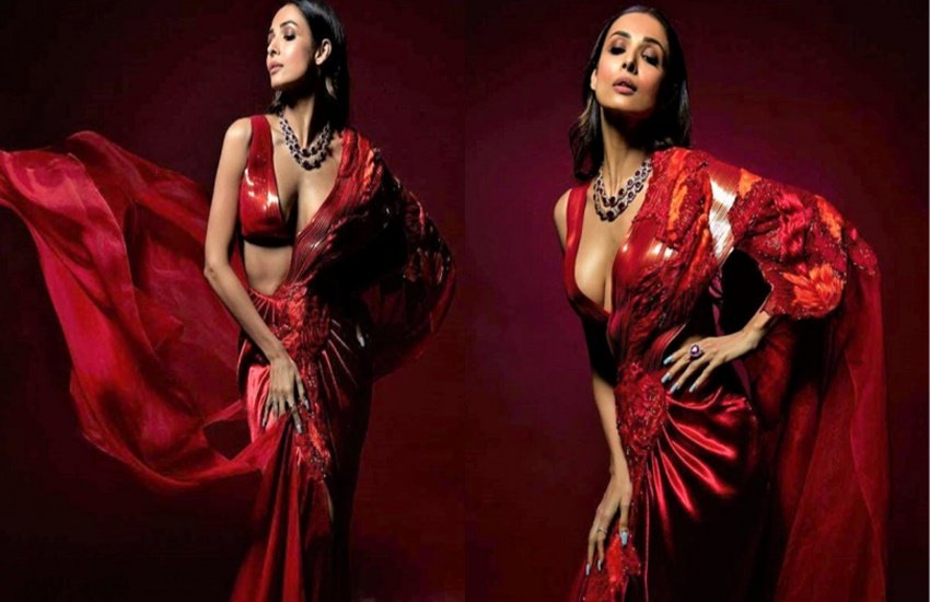 बॉलीवुड एक्ट्रेस मलाइका अरोड़ा (Malaika Arora) को फैशन डीवा भी माना जाता है। बात चाहे लेटेस्ट ट्रेंड की हो या फिर ट्रेडिशनल अंदाज की, हर मामले में मलाइका अपने स्टाइल से सबके आकर्षण का केंद्र बनी रहती हैं। लेकिन कई बार मलाइका को अपने कपड़ों के लिए फैंस की नाराजगी भी झेलनी पड़ी है। ऐसा ही कुछ हुआ था एक साड़ी के कारण जब मलाइका को उनके फैंस ने बुरी तरह से ट्रोल किया था। (सभी तस्वीरें: Instagram)