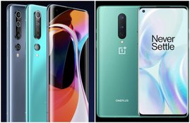 Mi 10 vs OnePlus 8