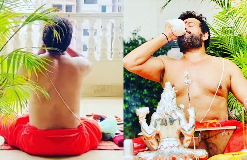 अभिनेता से राजनेता बने रवि किशन (Ravi Kishan) देशव्यापी लॉकडाउन के बीच अपने संसदीय क्षेत्र गोरखपुर से दूर मुंबई में हैं। अपने मुंबई वाले फ्लैट पर वह परिवार के साथ समय बिता रहे हैं। लॉकडाउन पीरियड में रवि किशन आए दिन अपनी तस्वीरें फैंस के साथ शेयर कर रहे हैं। अपनी हालिया तस्वीर में वह महादेव की पूजा में लीन दिखाई दिये।