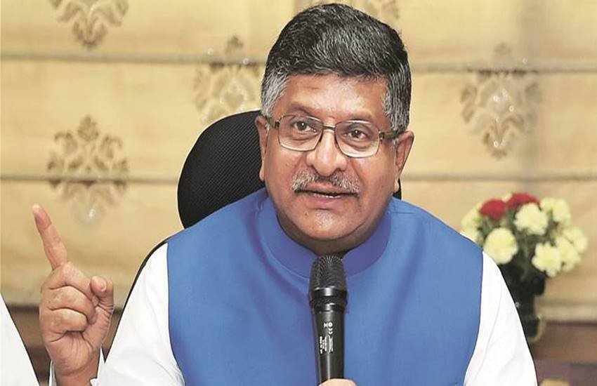 केंद्रीय मंत्री रविशंकर प्रसाद ने भी राहुल गांधी पर निशाना साधा। (indian express file)