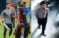 VIDEO: विराट कोहली और सुनील छेत्री के लाइव चैट में रणवीर सिंह की एंट्री, कप्तान को बताया जुगाड़ू