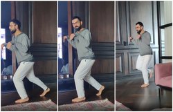 VIDEO: लॉकडाउन में पत्नी अनुष्का शर्मा के सामने डायनासोर बने विराट कोहली, बॉलीवुड एक्टर को दी ‘गाली’