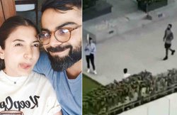 विराट कोहली नहीं झेल पाए अनुष्का शर्मा की बाउंसर, घर में भी ग्लव्स पहनकर खेलें भारतीय कप्तान; VIDEO वायरल