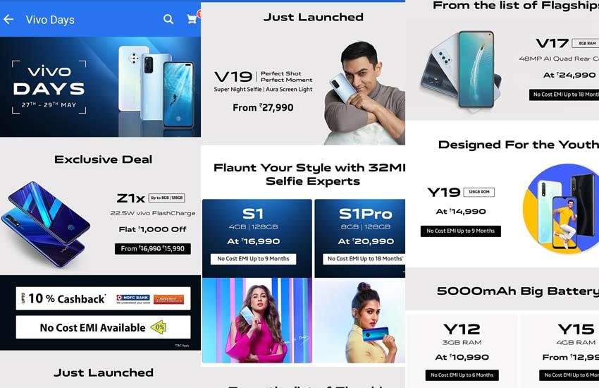 Vivo Days Sale Flipkart
