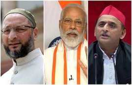 PM Modi, Akhilesh Yadav,