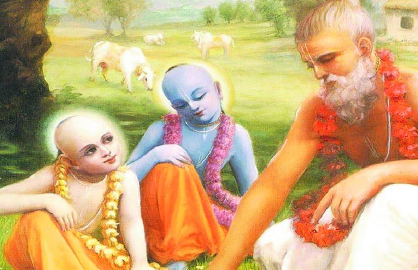 वैदिक पद्धति के तहत आश्रम व्यवस्था में बालपन में ही गुरु के पास रहकर शिक्षा प्राप्त करने का धर्म था।