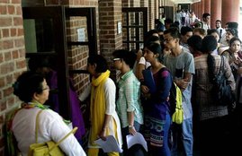 Students, DU, Delhi University,