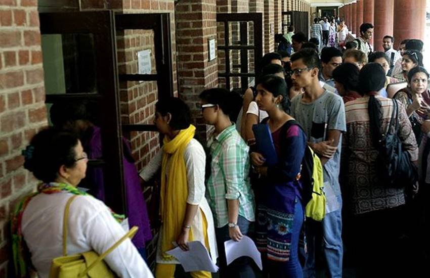 Students, DU, Delhi University,