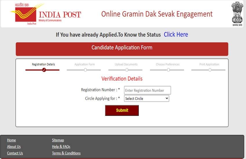 appost, Gramin Dak Sevak, MP Postal Circle, Uttarakhand postal circle, Haryana Postal Circle