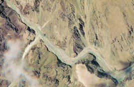 China, India, Galvan valley