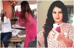 हरियाणा: बीजेपी नेता सोनाली फोगाट गिरफ्तार, अफसर की की थी चप्पल से पिटाई