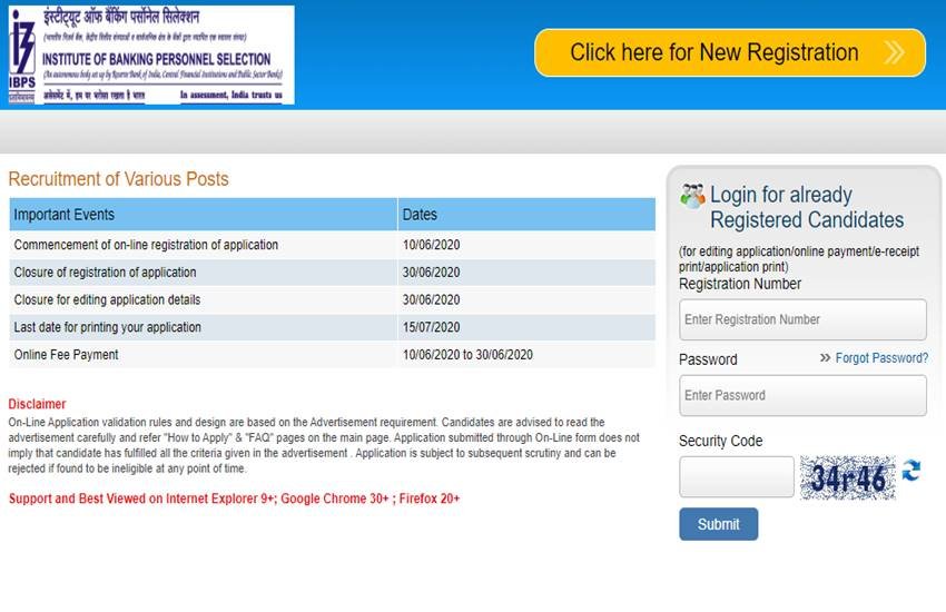 IBPS, IBPS Recruitment, Bank jobs