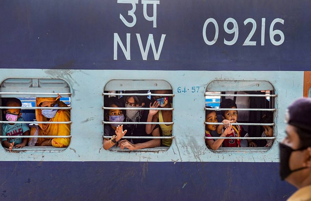 Indian Railways. Corona, Indian Railways. Corona,