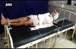 बिल के लिए बुजुर्ग को बेड से बांधने के मामले में हुई कार्रवाई, अस्पताल सील रजिस्ट्रेशन कैंसिल; मैनेजर पर केस दर्ज