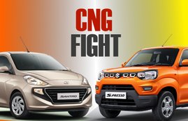 Maruti Suzuki S-Presso CNG vs Hyundai Santro CNG CNG vs Hyundai Santro CNG