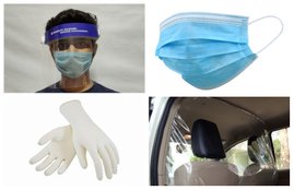 Maruti Suzuki Safety Accessories, Maruti Suzuki COVID-19 Accessories, Maruti Coronavirus Face mask, Maruti Suzuki Coronavirus Gloves, Maruti Hand Gloves, Maruti Suzuki car partition, COVID-19 car partition