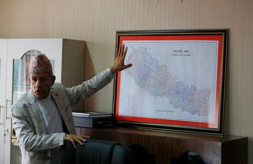 Nepal, New Map, Nepal communist party