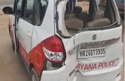 पुलिस को गाड़ी से उतार लाठी-डंडे से पीटा, हेड कॉन्स्टेबल को बना लिया बंधक; गुरुग्राम में बवाल