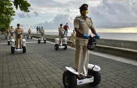 Segway electric scooters, Mumbai Police Segway Scooter