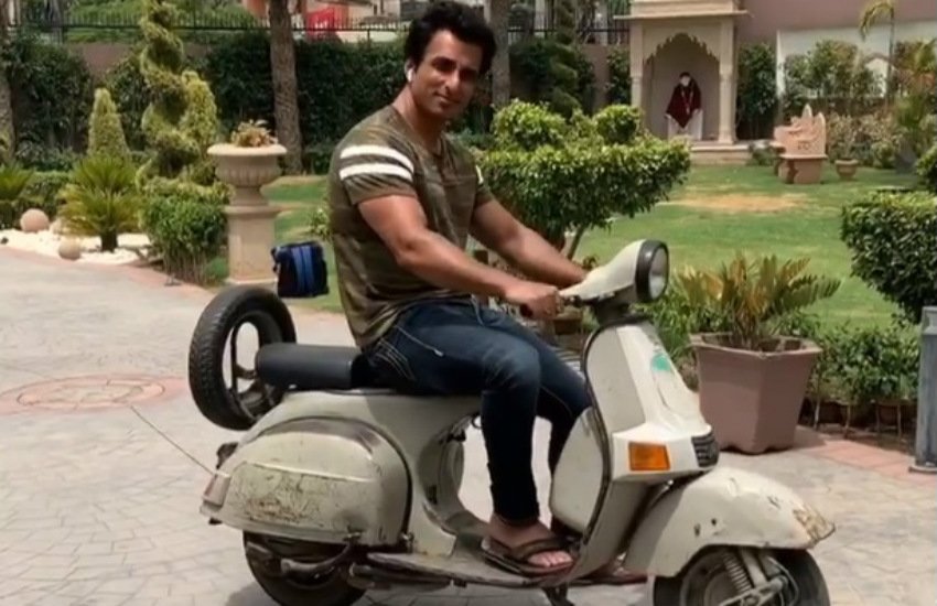 Sonu Sood Latest News, Sonu Sood Car Collection, Sonu Sood Bajaj Chetak Scooter