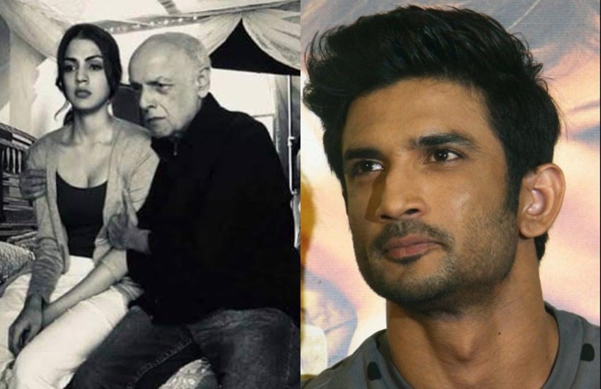 Sushant Singh Rajput Died AT 34, Nepotism, Pictures of Rhea Chakraborty and Mahesh Bhatt, sUSHANT sINGH Rajput Girl Friend Riya Chakraborty, Rhea Chakraborty and Mahesh Bhatt