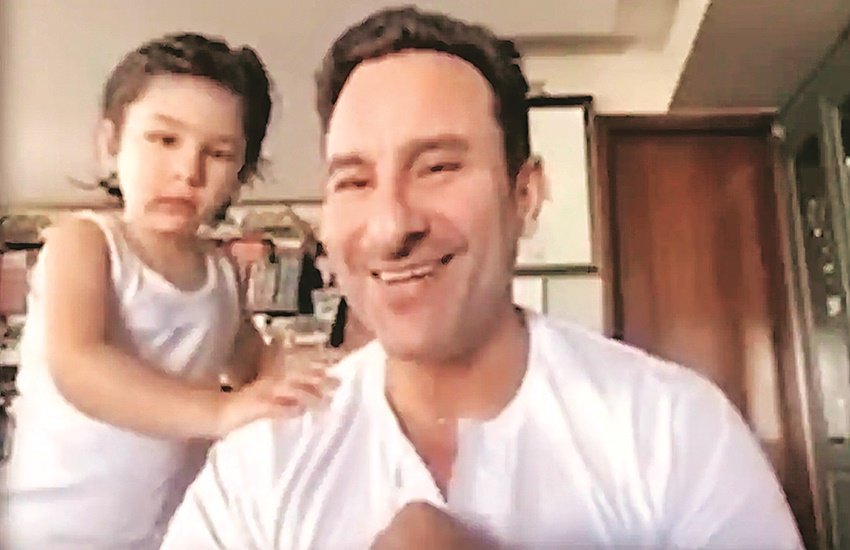 Taimur Ali Khan Video, Saif Ali Khan,