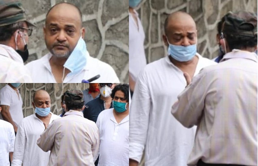 Wajid Khan Cremation: संगीतकार वाजिद खान के निधन के बाद उनके पार्थिव शरीर को सुपुर्द-ए-खाक कर दिया गया। सोमवार दोपहर मुंबई के वर्सोवा कब्रिस्तान में वाजिद को दफनाया गया। वाजिद के अंतिम सफर में उनके भाई और संगीतकार साजिद खान काफी भावुक दिखे। इसे ऊपरवाले की नियती ही कहेंगे कि जिस भाई के साथ वाजिद ने संगीत की दुनिया में बनाया अपना नाम उसी के कंधे पर उनका जनाजा निकला। (All Photos: Instagram)