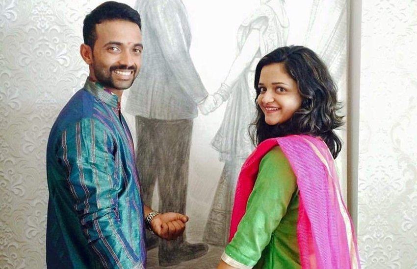 ajinkya rahane radhika dhopavkar 850