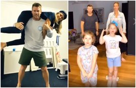 david warner family