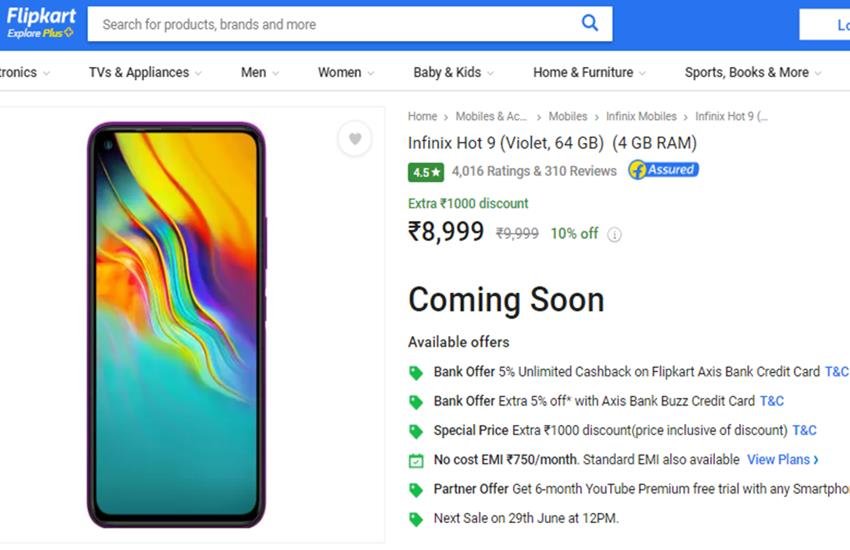 infinix hot 9