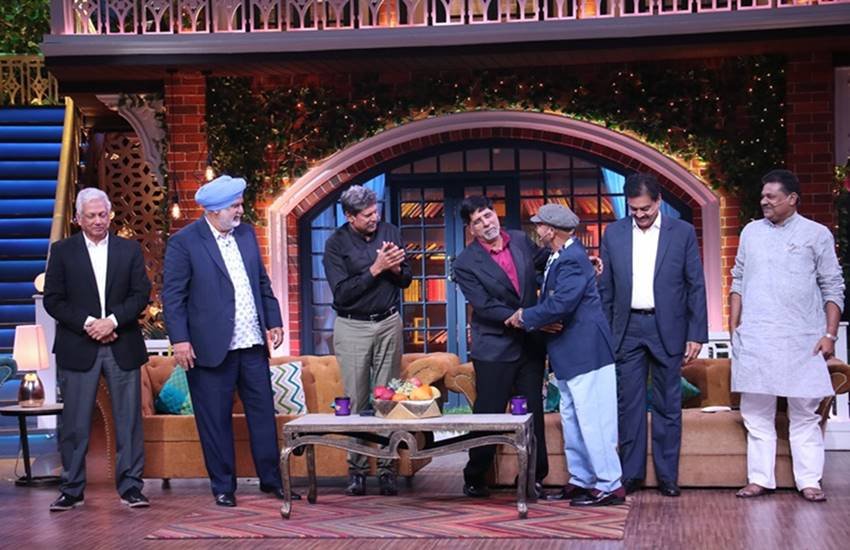 कपिल देव के साथ 1983 वर्ल्ड कप जीतने वाली टीम के अन्य सदस्य कपिल शर्मा शो पर गए थे। (सोर्स - सोशल मीडिया)