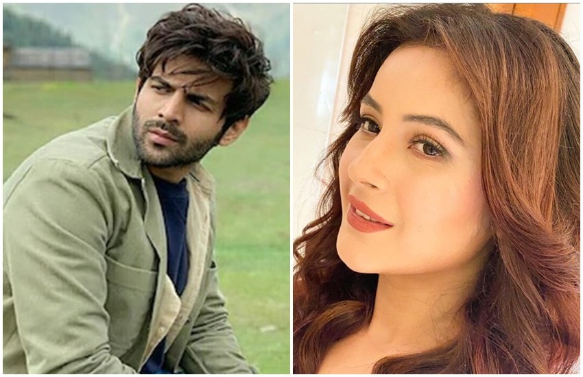 kartik aryan comment on shehnaaz gill photo, shehnaaz gill Kartik Aryan,